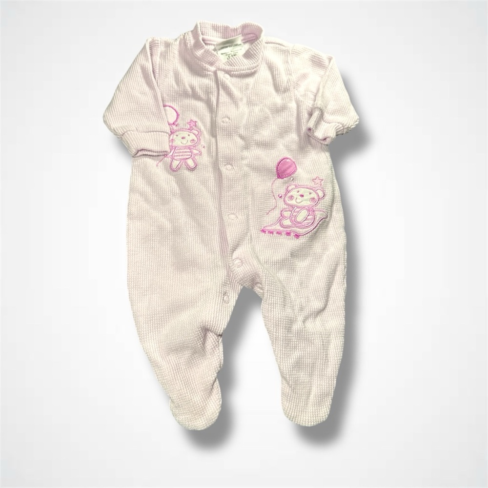 4/$20 Snugabye Long Sleeve Pink Sleeper